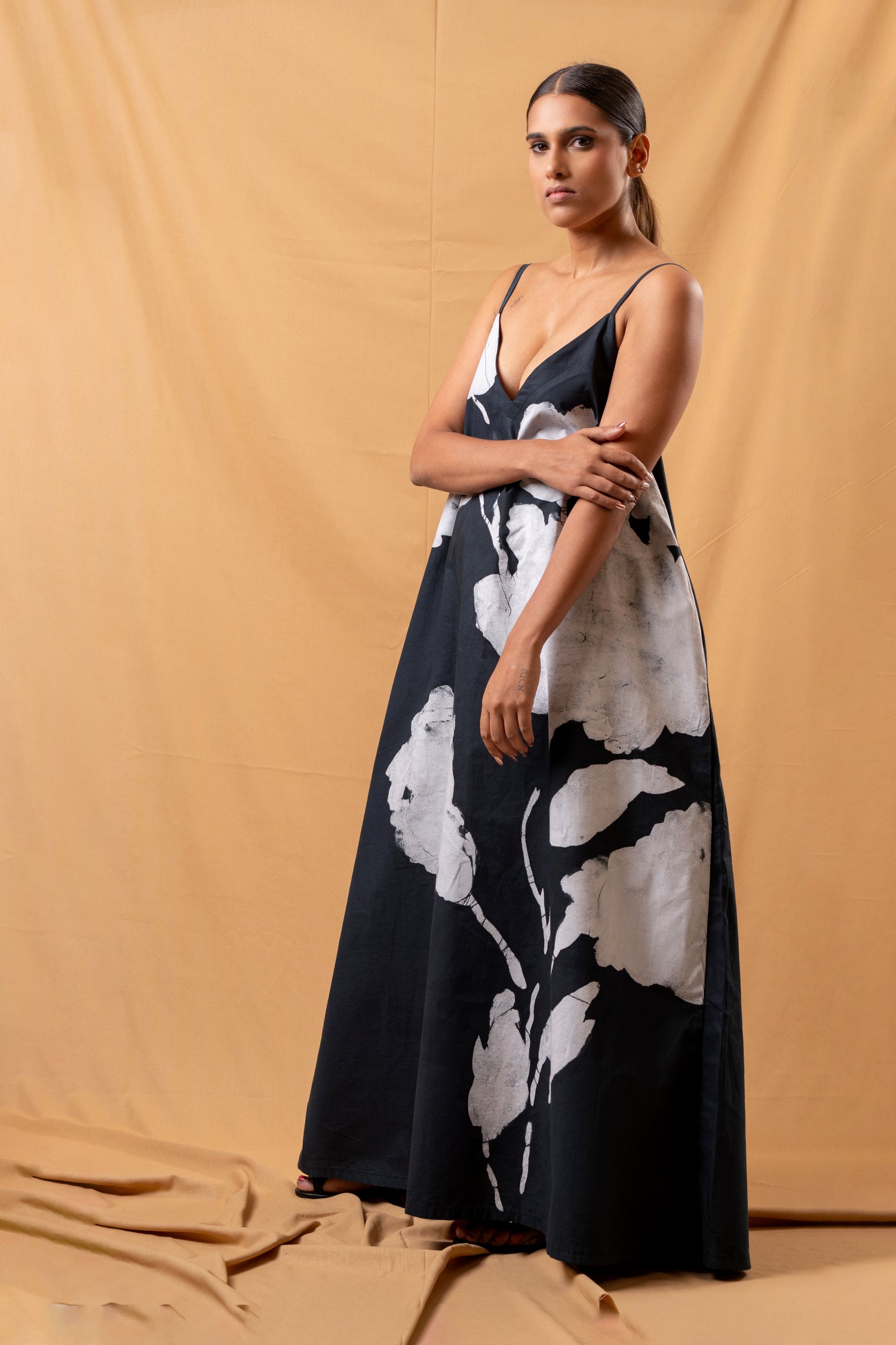 The Floral Echo Strap Dress