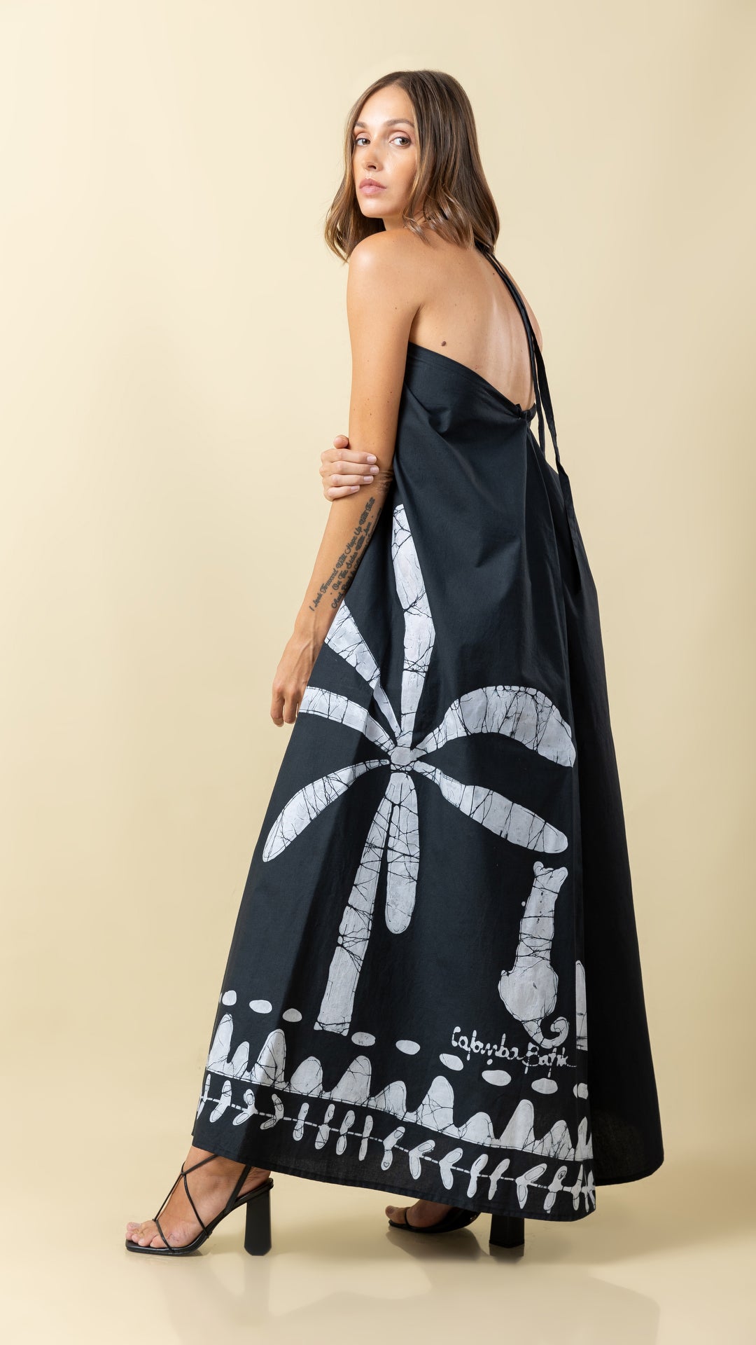 Panther Backless Dress