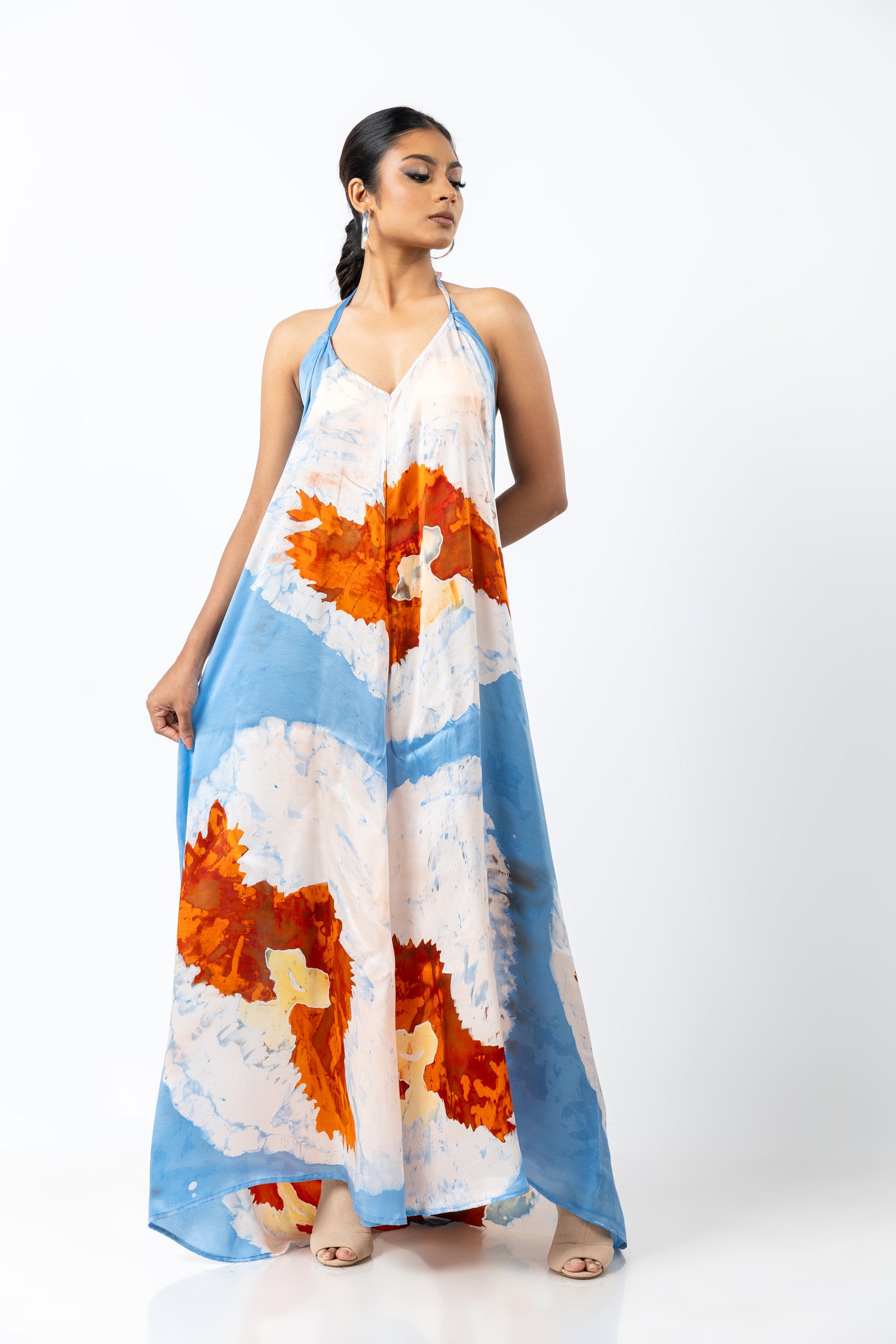 Feminine Allure Backless Dress