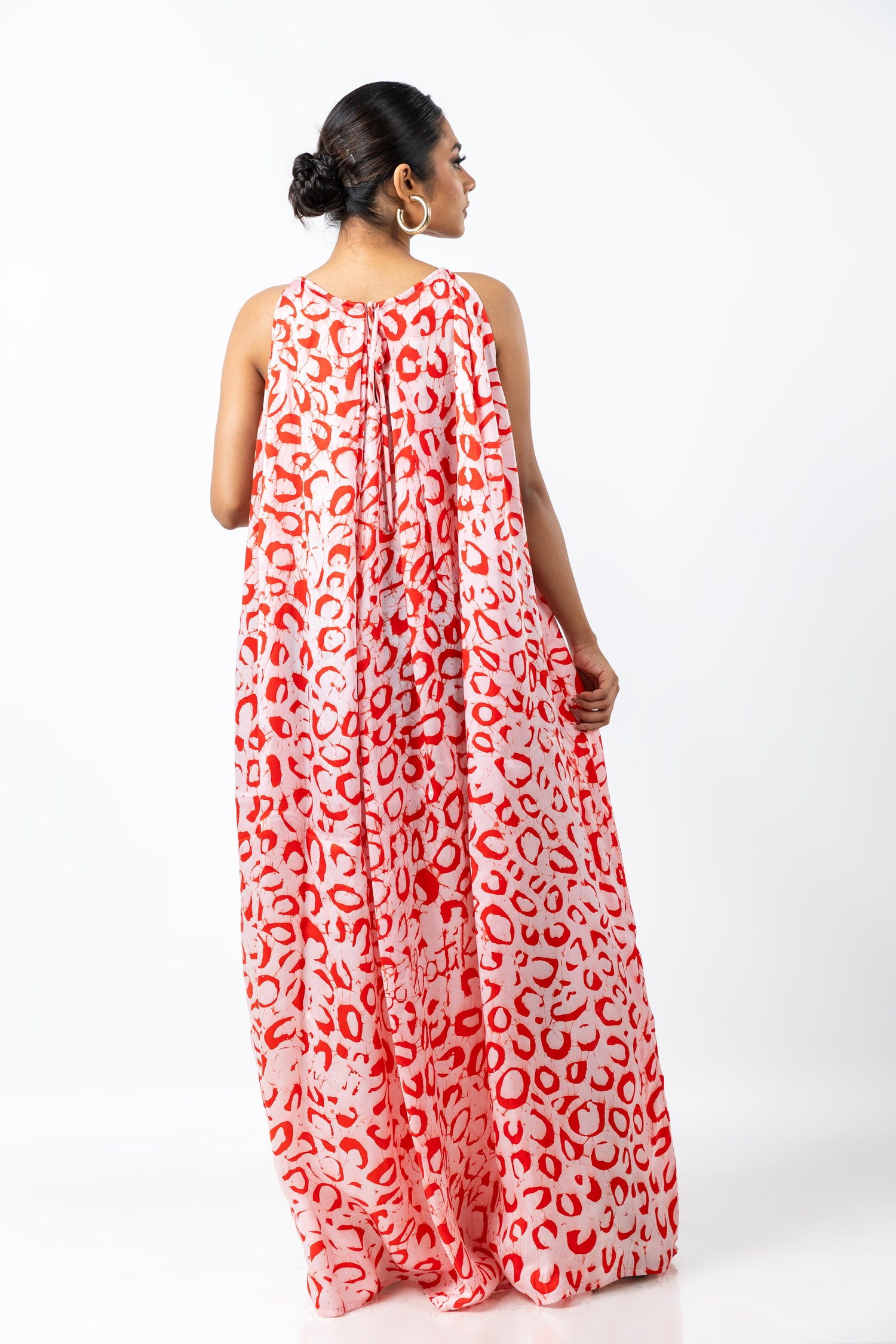 Ravishing Tiger Pose Maxi Dress