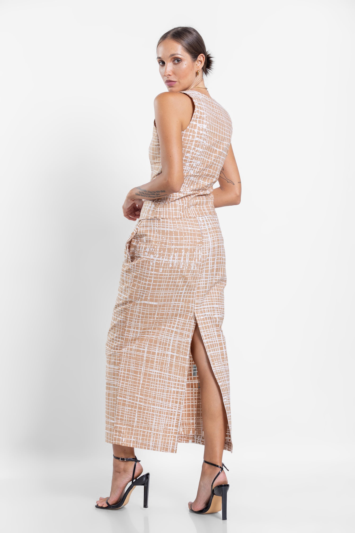 Puzzling Midi Skirt & Top - Summer 24'