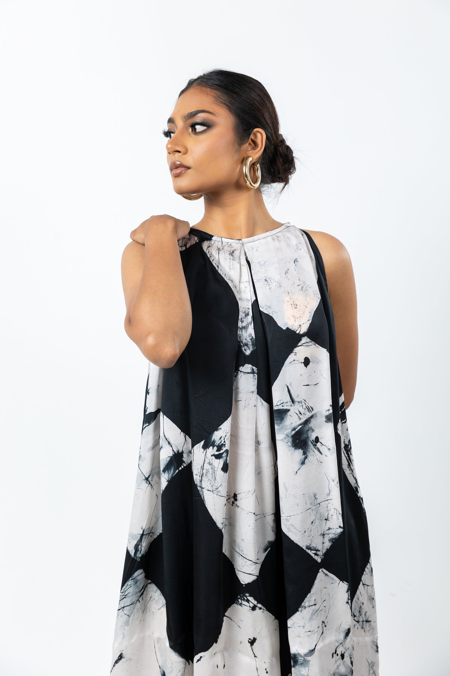 Square Essence Maxi Dress