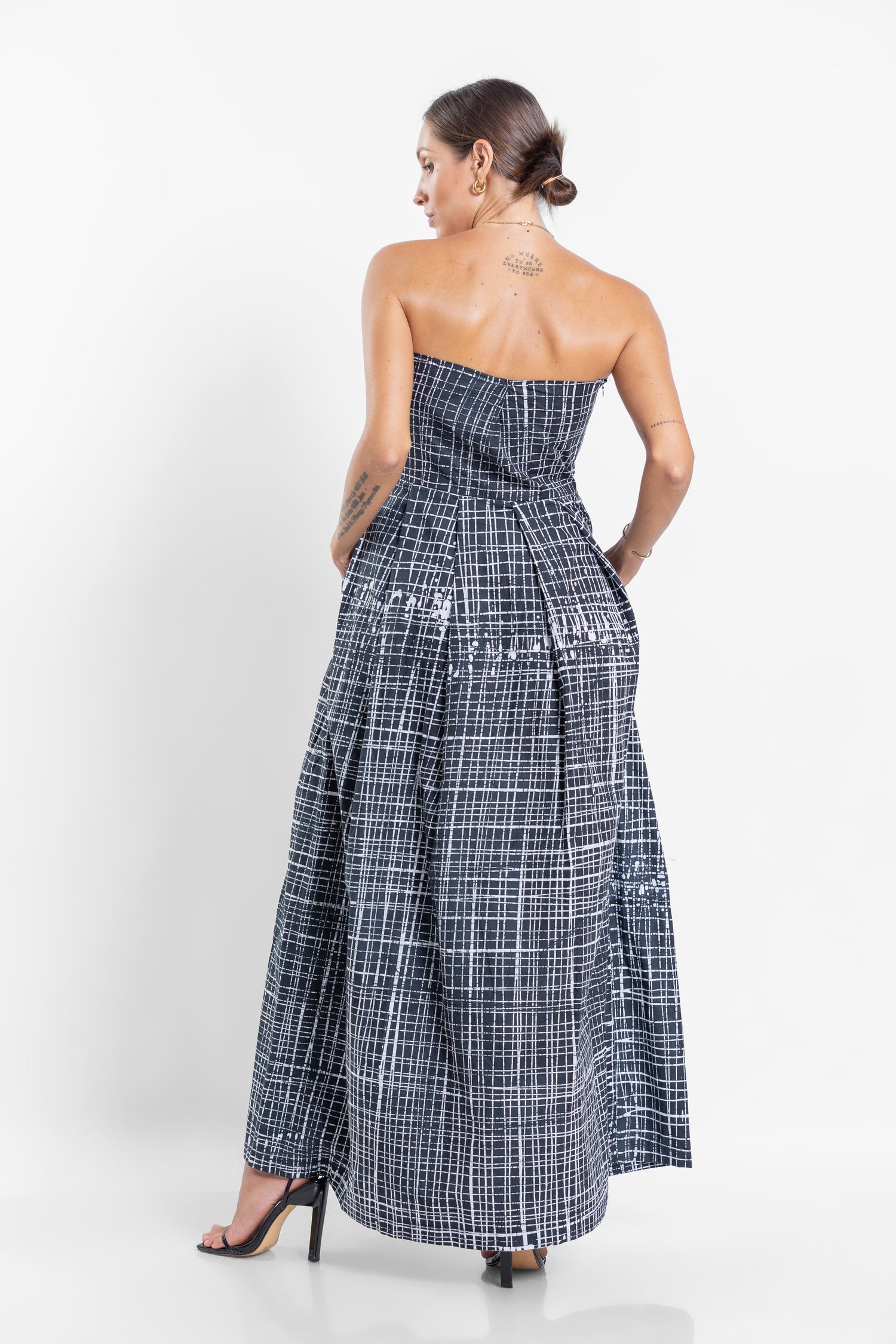 Puzzling Strapless Dress- Summer 24'