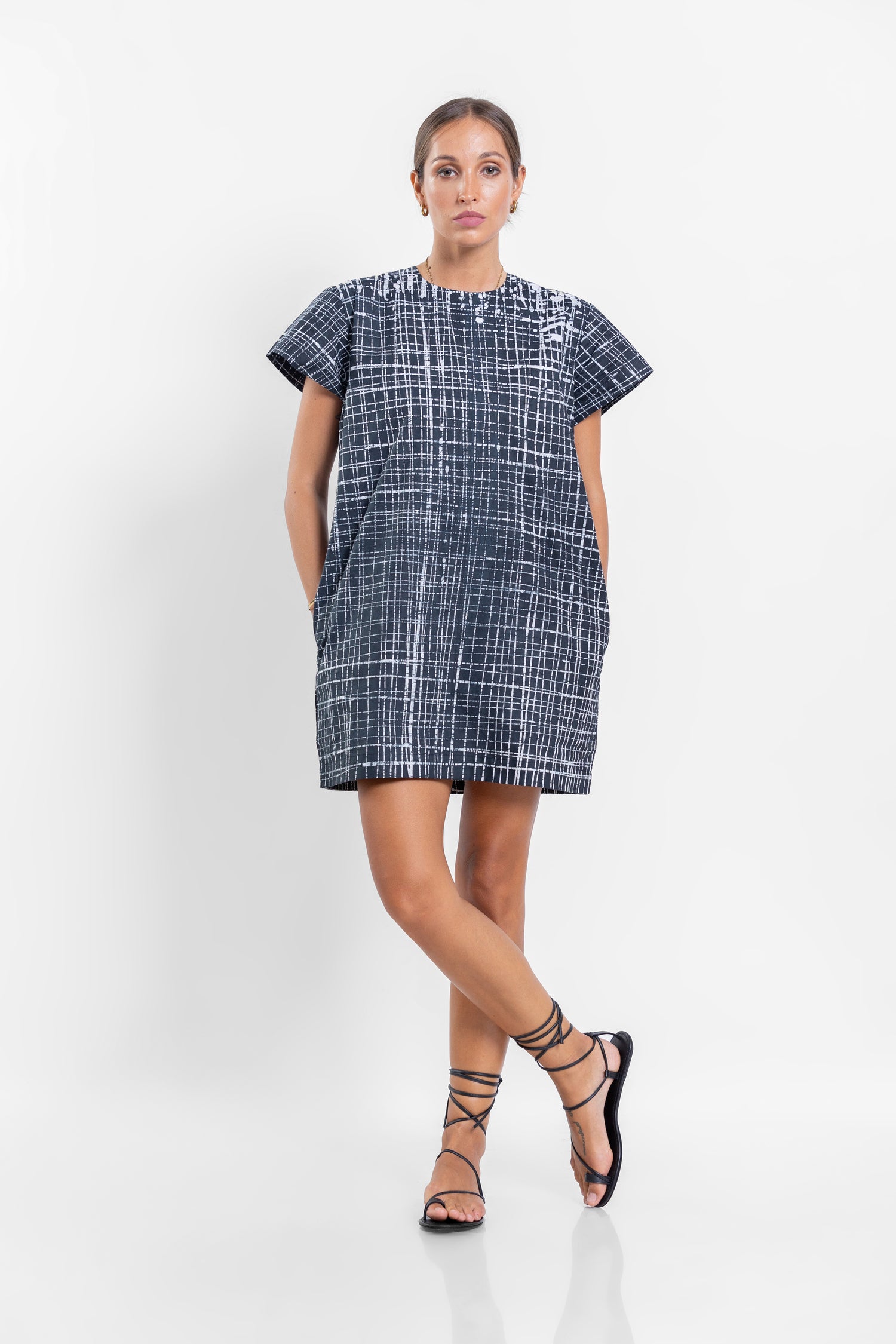Puzzling Mini Box Dress - Summer 24'