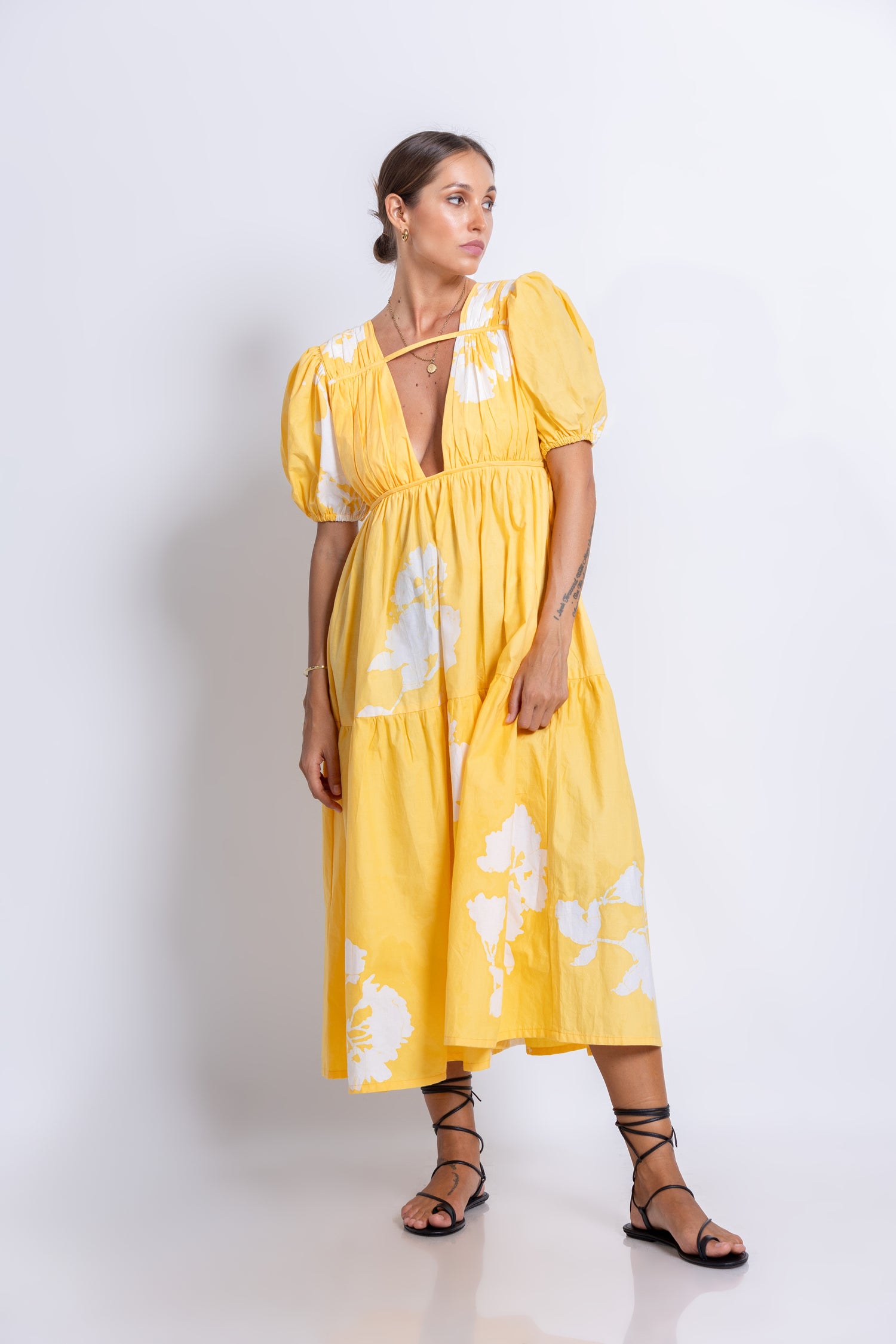 PETALS MIDI DRESS - SUMMER 24'