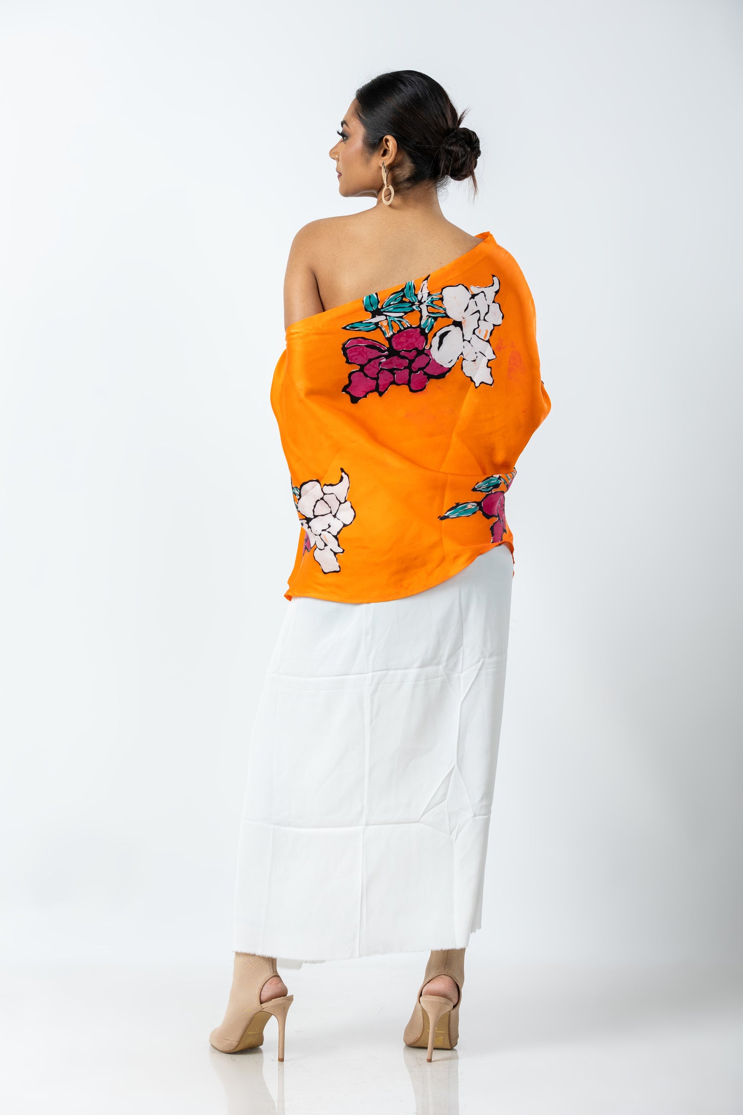 Floral Elegance Tunic Top