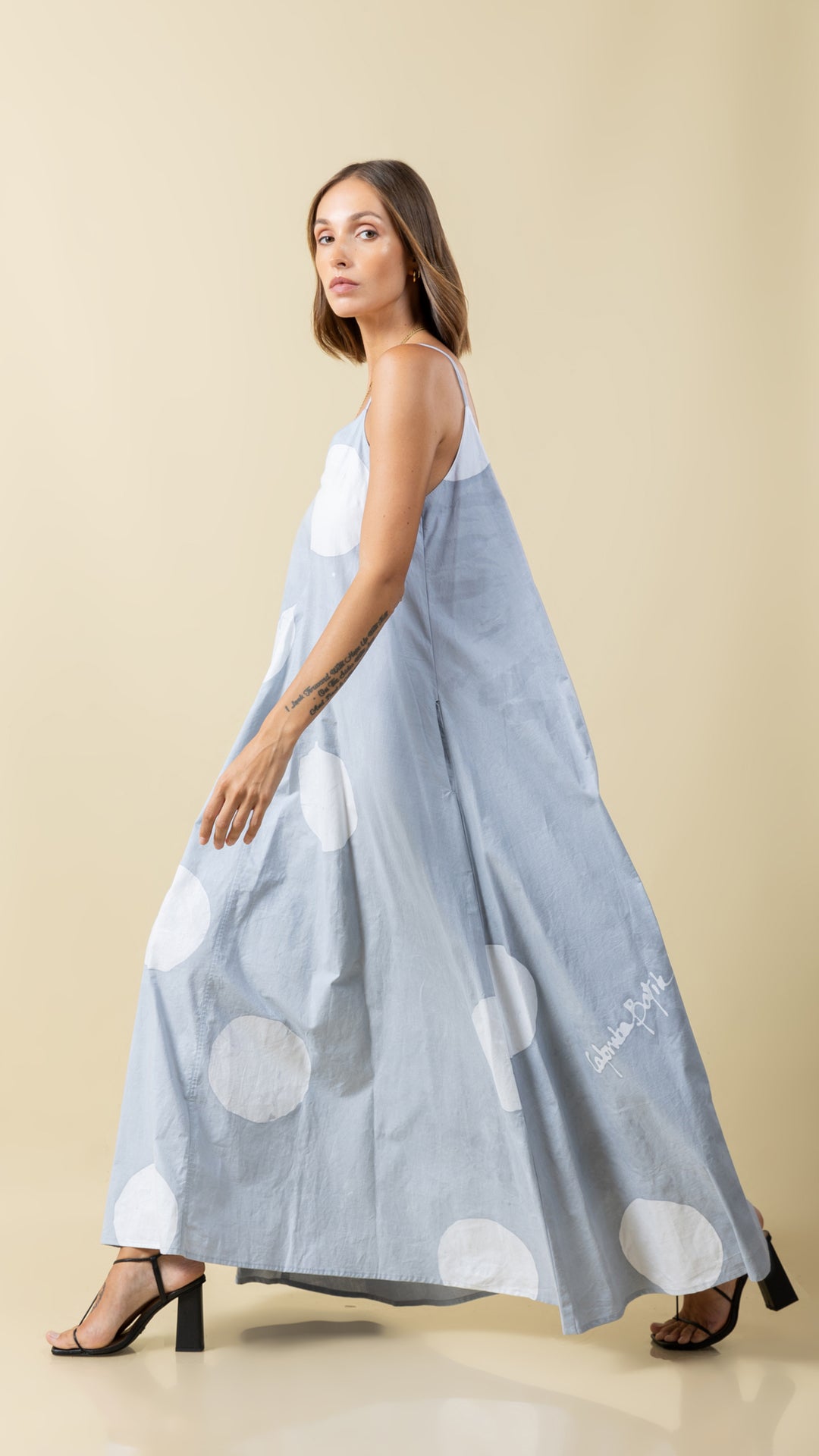 Grey polka dot perfection