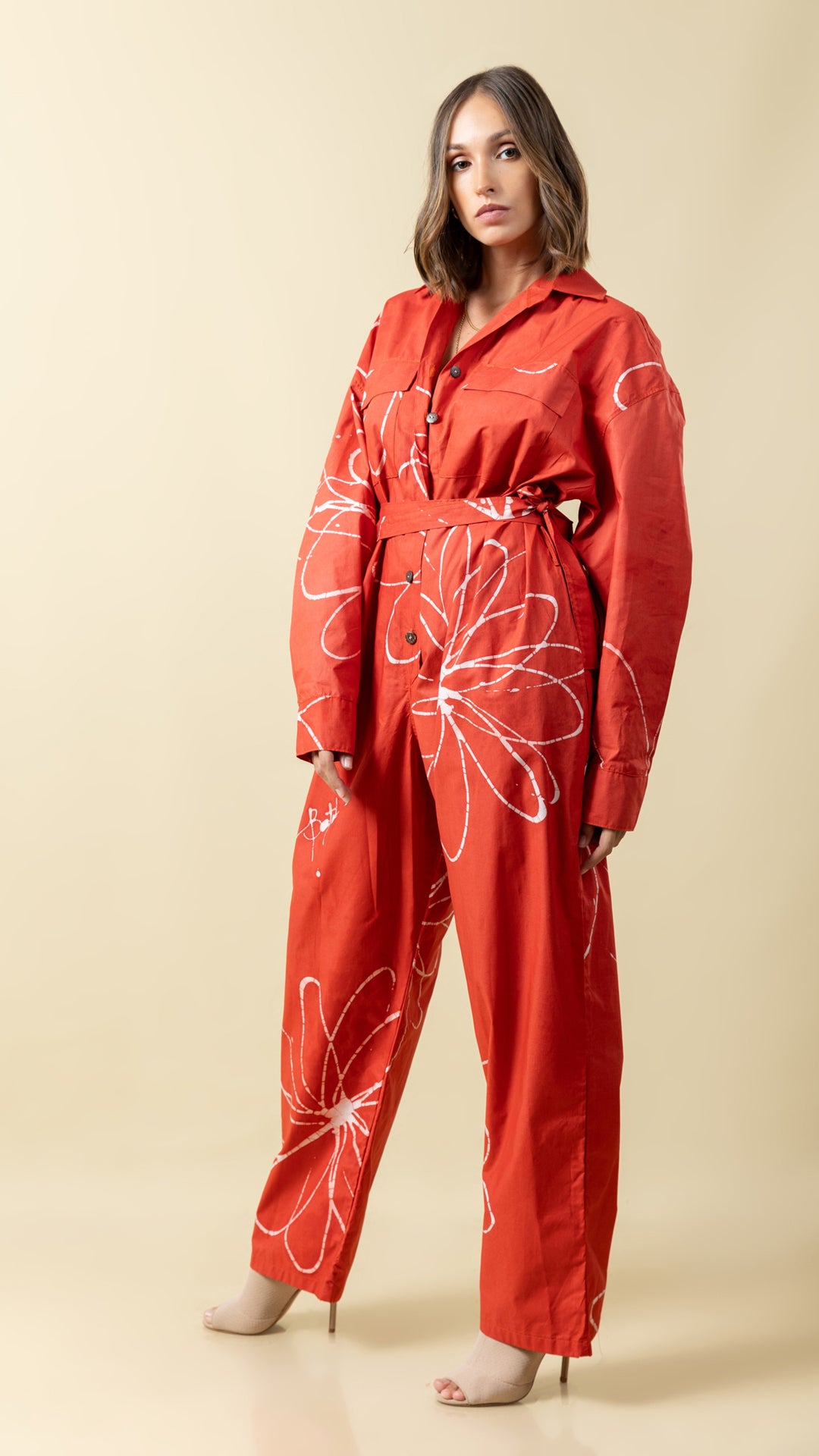 Muted Rose Jumpsuit.