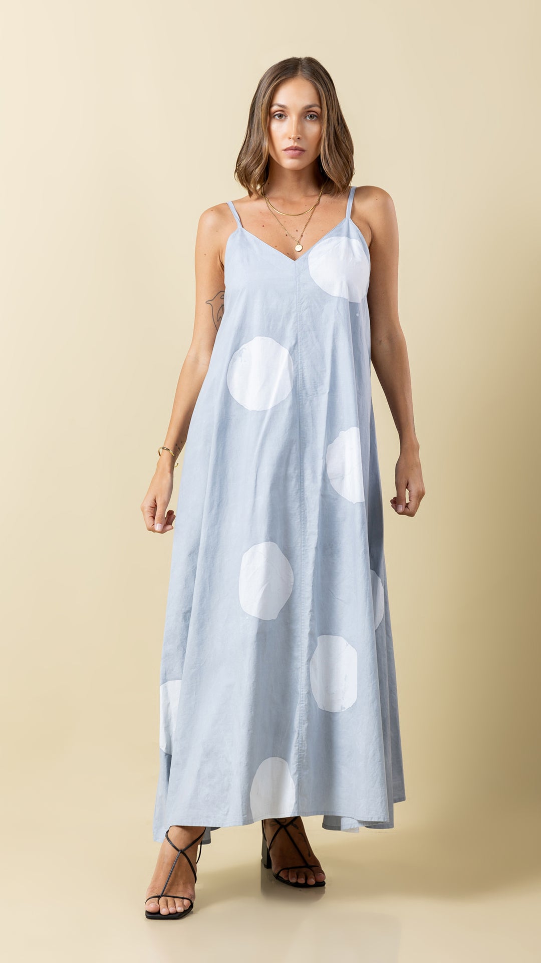 Grey polka dot perfection