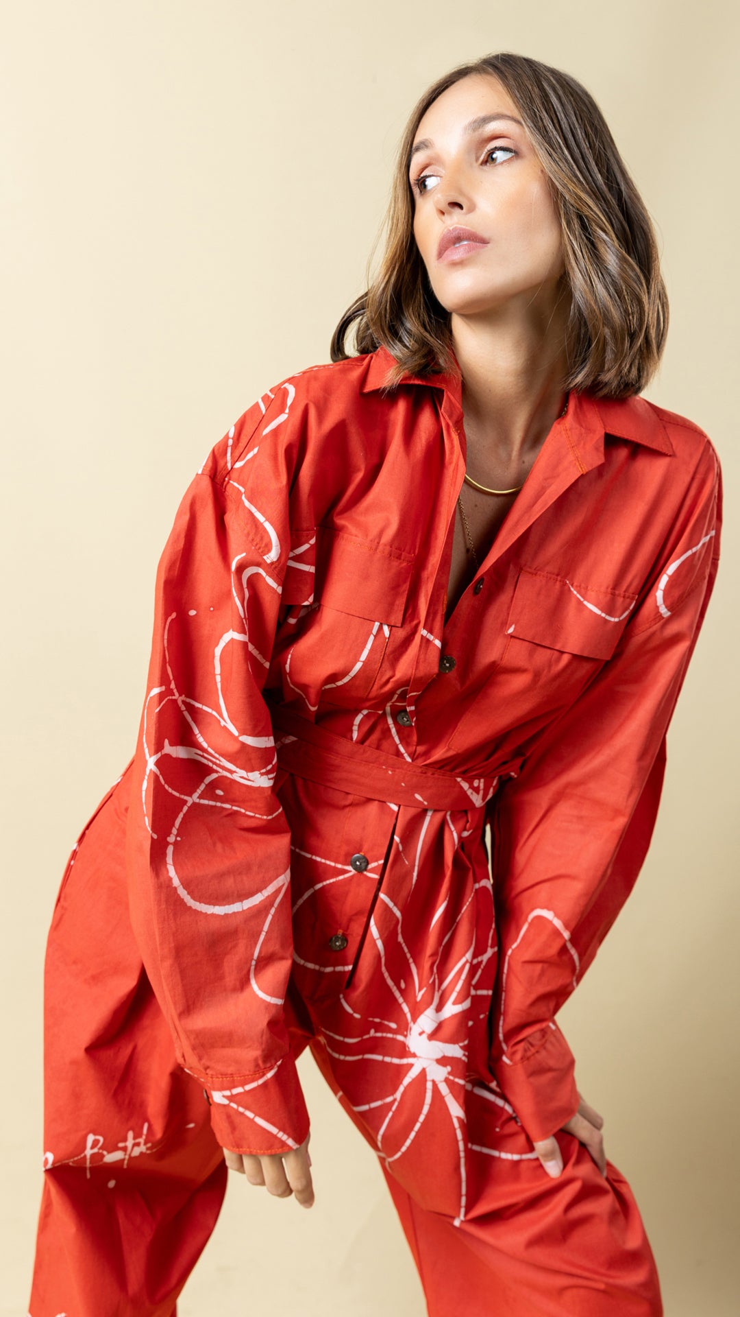 Muted Rose Jumpsuit.