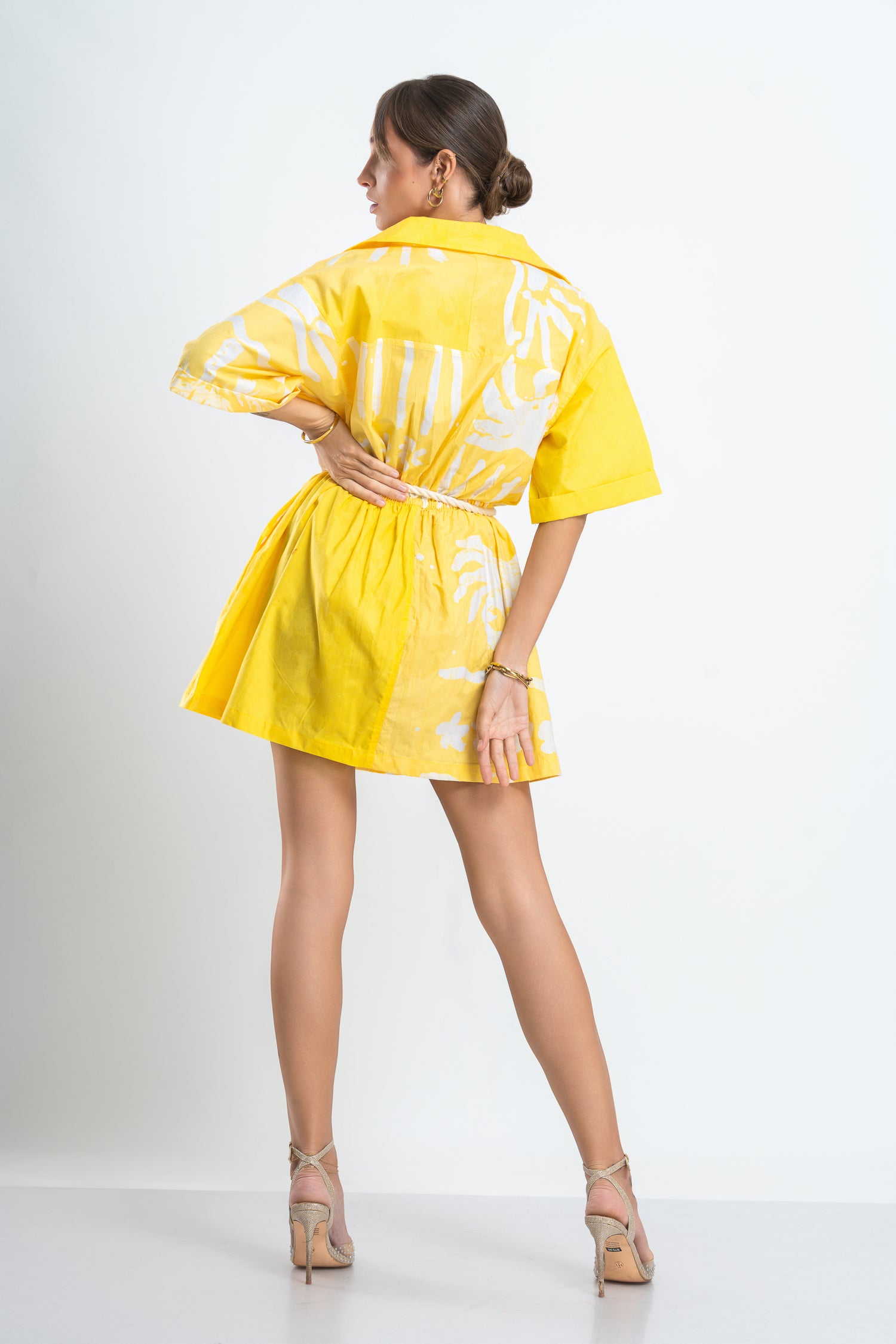 Oversized Yellow Breeze Dress