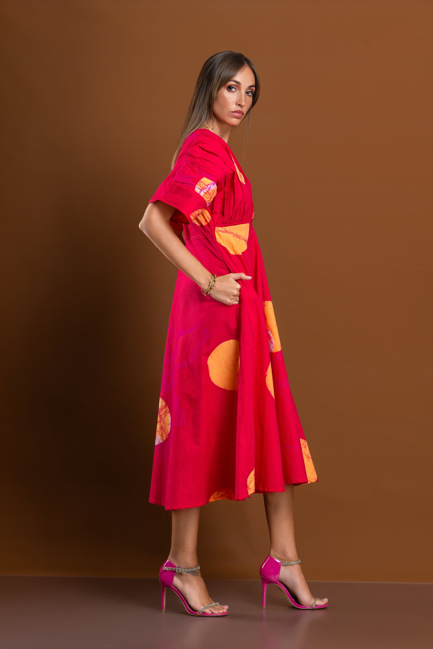 Polka Muse Pink Dress