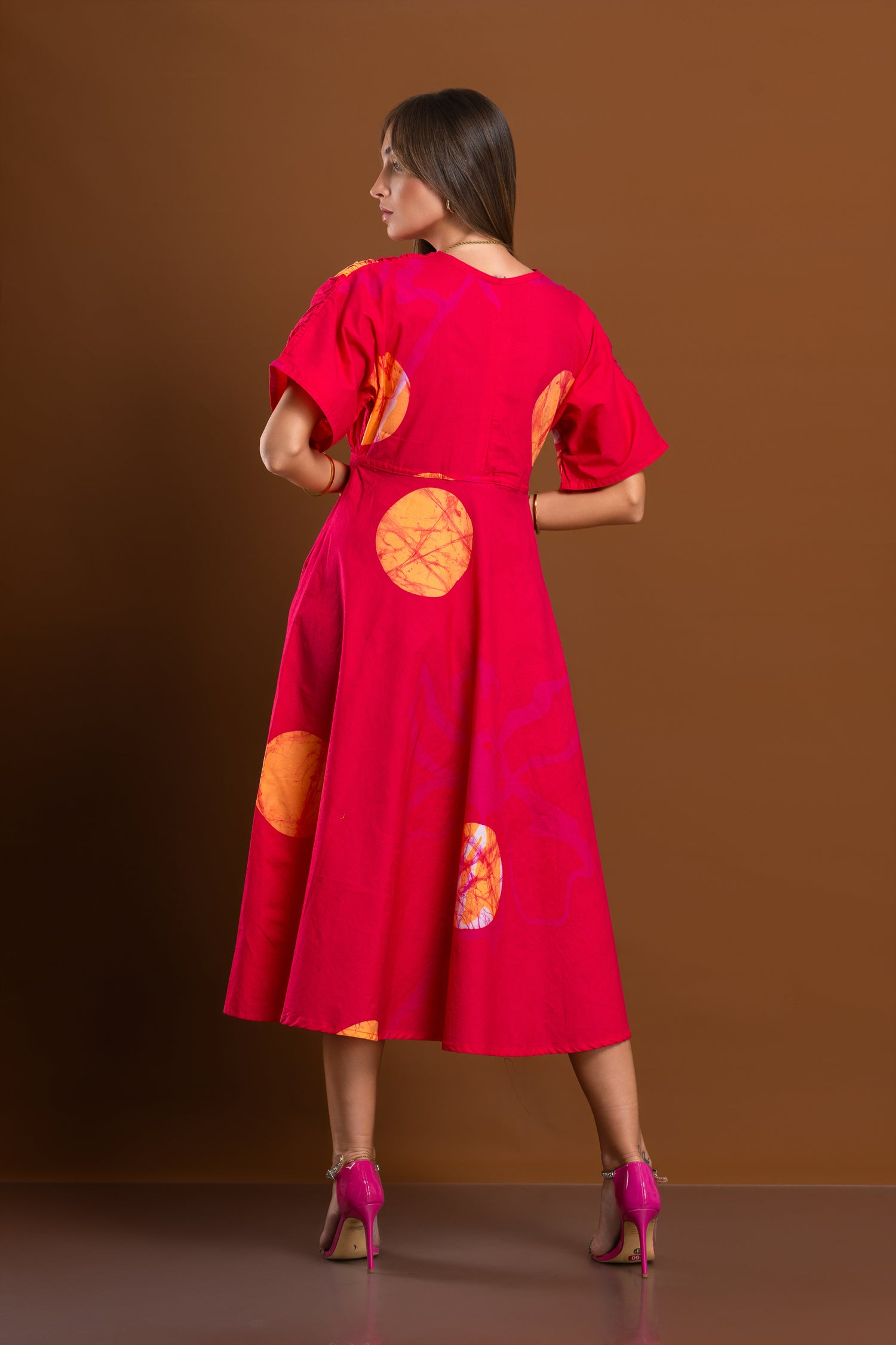 Polka Muse Pink Dress