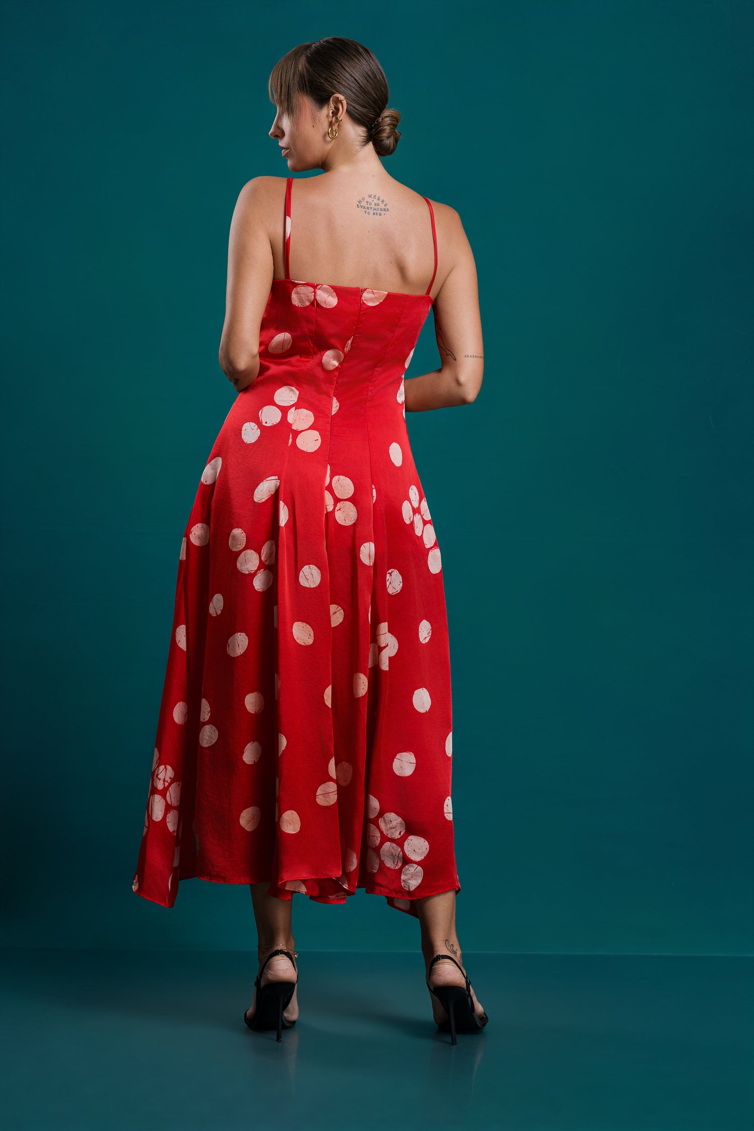 Lumina | Rosette Flowy Dress