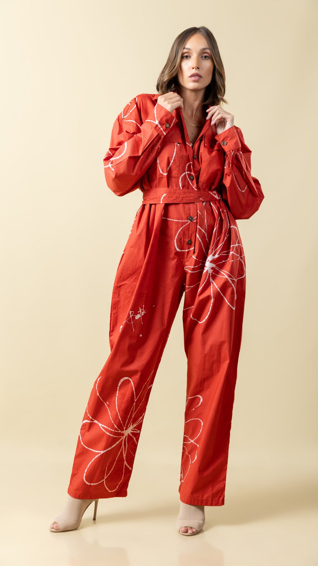 Muted Rose Jumpsuit.