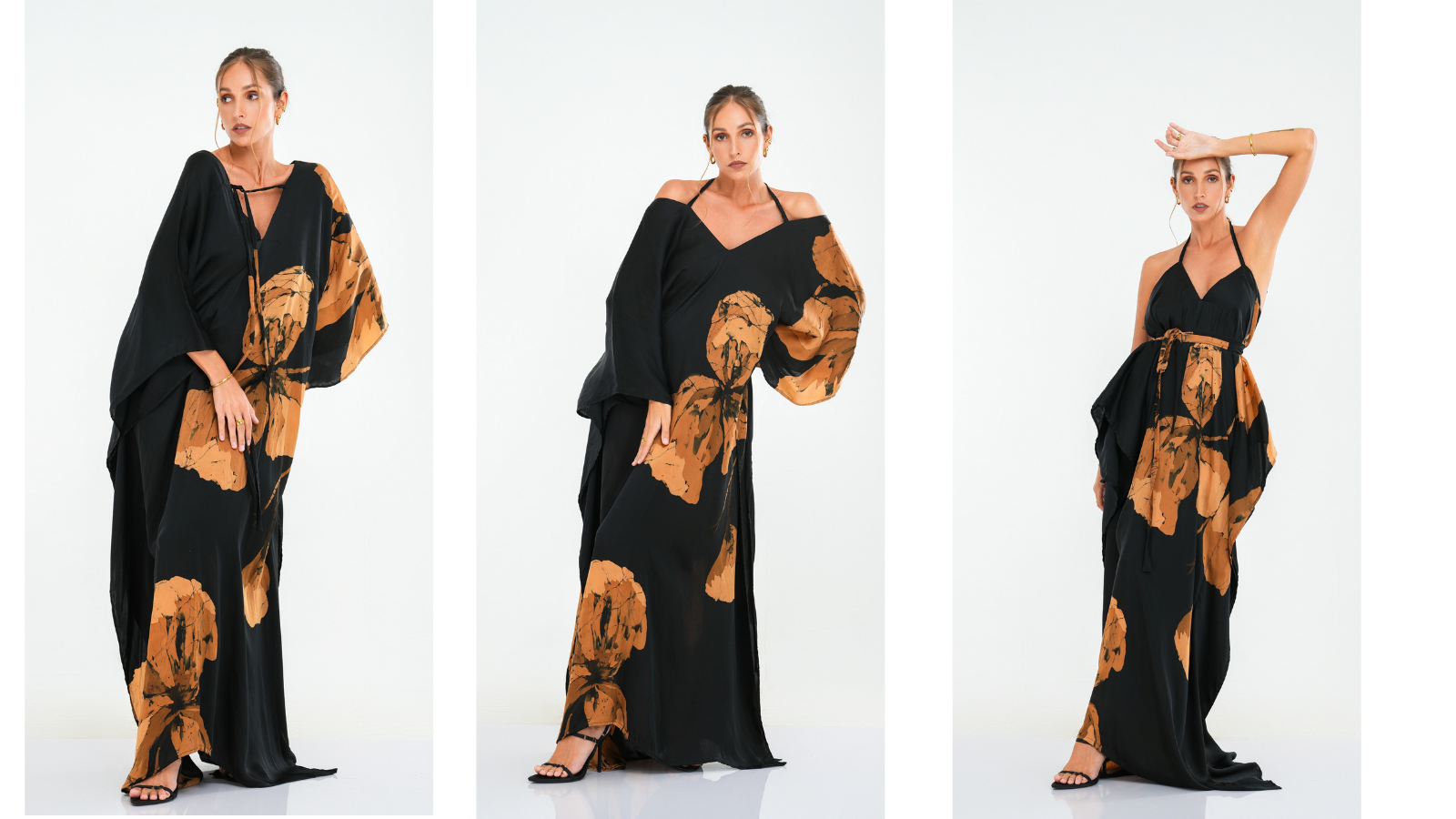 Kaftan in umbrella style