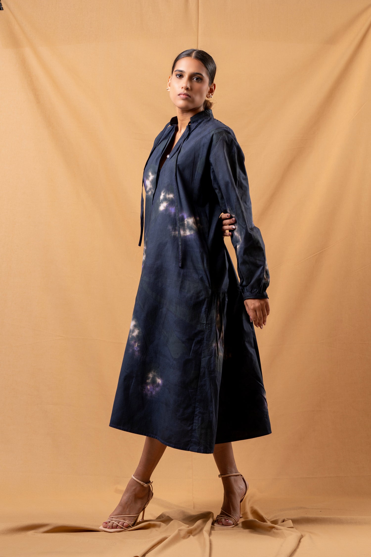 Timeless Flow Long-Sleeve Dress