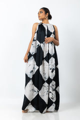 Square Essence Maxi Dress