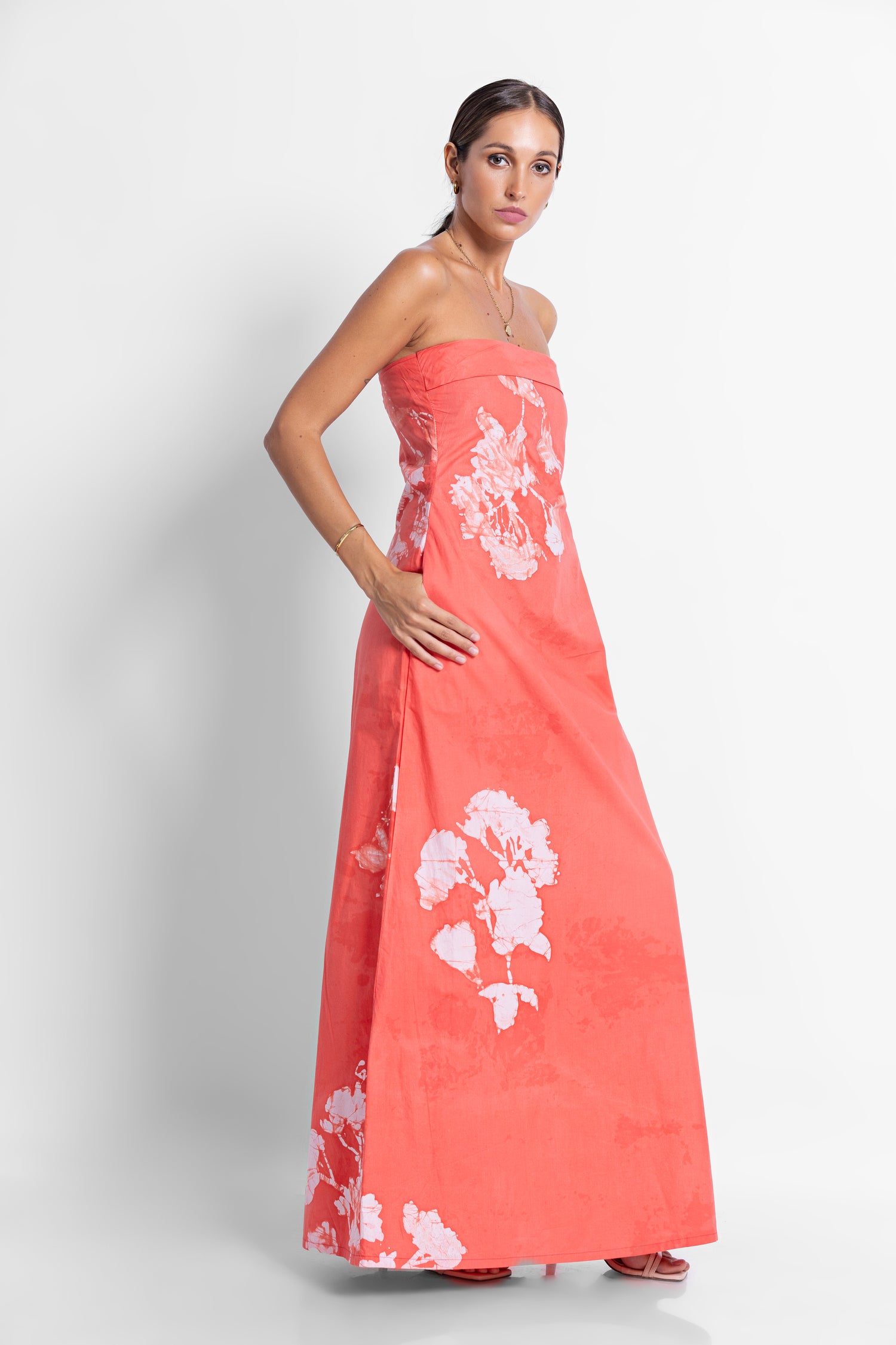 Floral Strapless Dress -  Summer 24'