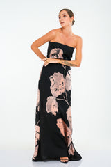 Pink Luxe Black Tube Dress PRE-ORDER