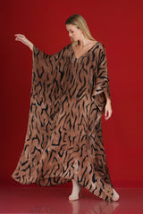 Tiger Prowess Kaftan: Fierce and Fearless